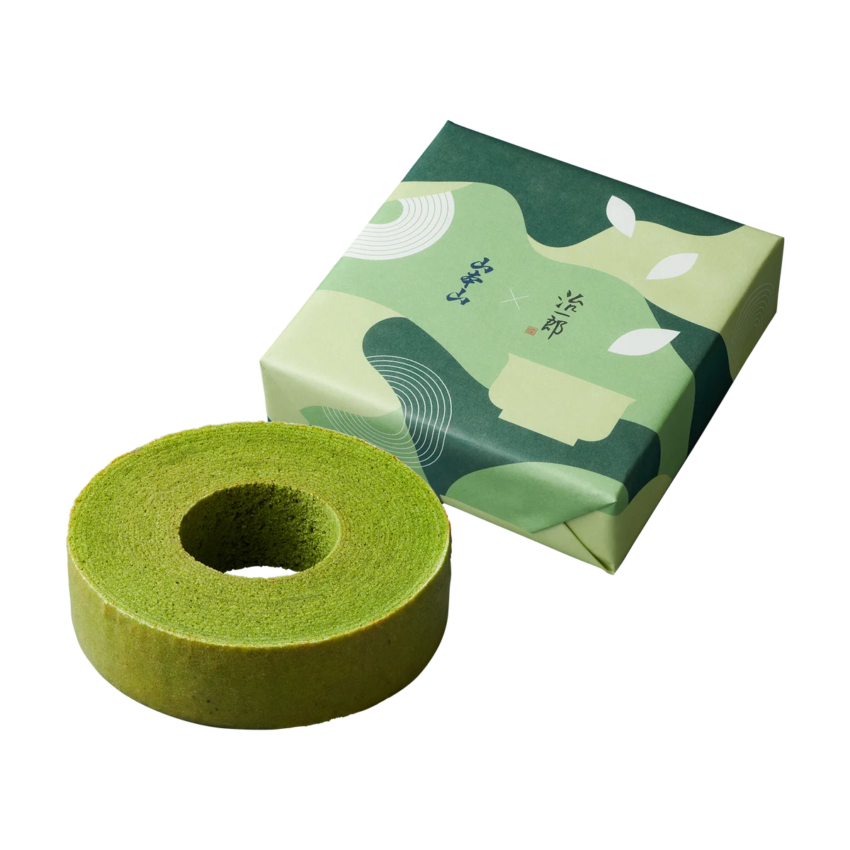 【山本山】×【治一郎】コラボレーション。こだわりの抹茶と、甘香ばく香るほうじ茶2種のしっとりバウムクーヘン。9月1日（月）より治一郎で販売。 画像 3
