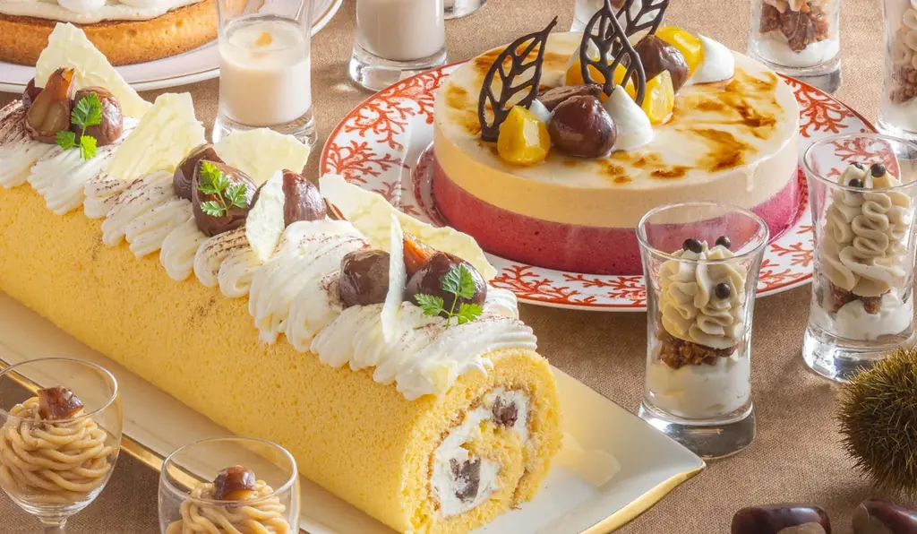 【横浜ベイホテル東急】マロン×秋の味覚で“秋スイーツの旅”へ！観覧車イルミネーションとともに楽しむご褒美ブッフェは9月1日予約開始！ 画像 1