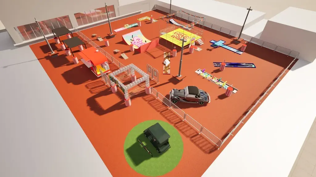 日本初上陸！欧米で人気の新感覚パターゴルフエンターテイメント「CRAZY GOLF」が横浜ワールドポーターズ屋上に2025年9月12日オープン決定！ 画像 2
