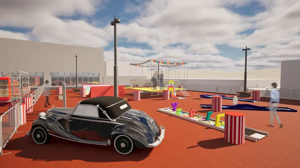 日本初上陸！欧米で人気の新感覚パターゴルフエンターテイメント「CRAZY GOLF」が横浜ワールドポーターズ屋上に2025年9月12日オープン決定！ 画像 5