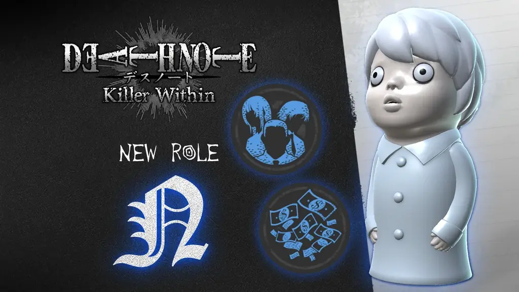 『デスノート』家庭用ゲーム最新作「DEATH NOTE Killer Within」本日2025年8月27日(水)より無料アップデート配信開始!新役職 「Xキラ」「N」&新視点モード 「3D」が追加! 画像 3