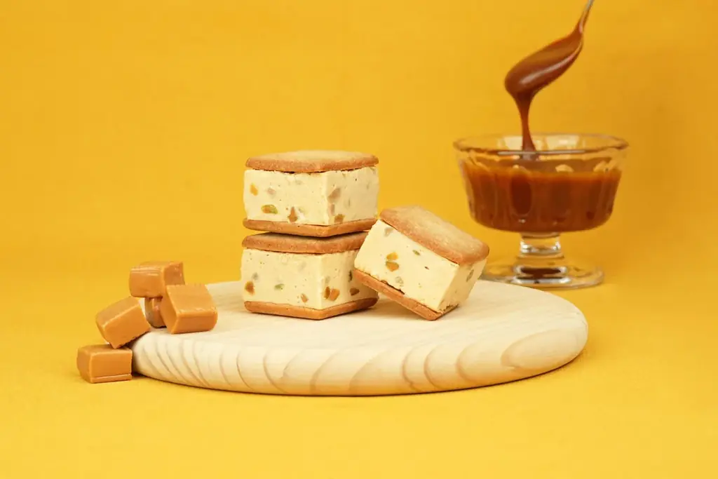 【新登場】This is CHIFFON CAKE.が展開する“カッサータ”ブランドThis is CASSATA.から、濃厚なキャラメルのカッサータサンドが新発売！ 画像 2