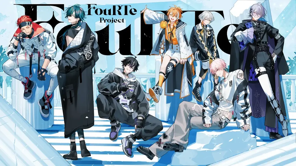 FouRTe Project、9/25デビュー決定　タロット意匠の7人組Vアイドル