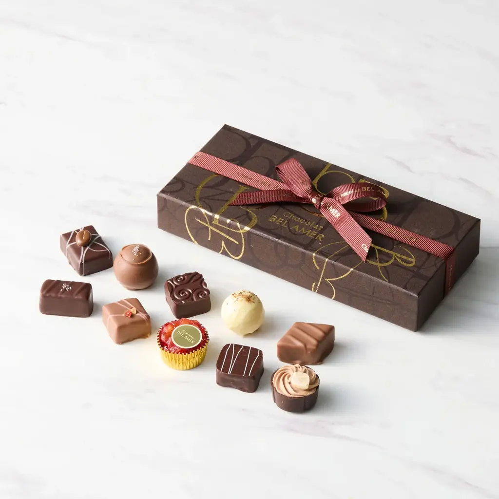 和栗を丸ごと閉じ込めたフォンダンショコラやモンブラン風の焼菓子、なめらかな口どけのショコラをサブレで贅沢にサンドした新作「パレショコラサンド」など秋冬の新作が、ショコラ専門店「ベルアメール」より登場！ 画像 12
