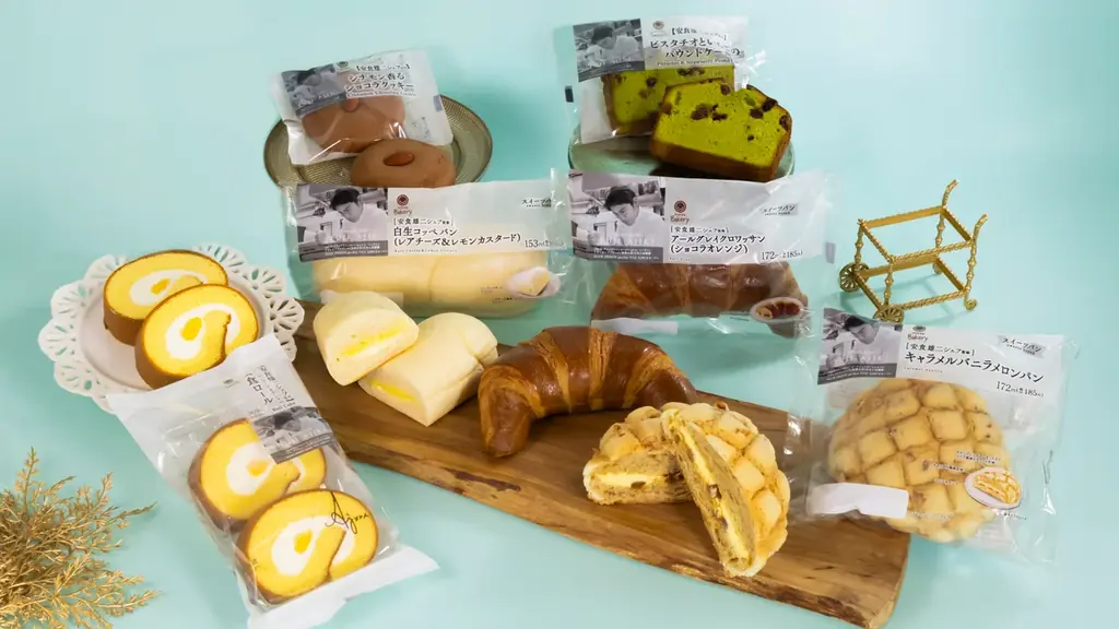 9月2日発売　安食雄二監修の専門店級スイーツパン6種