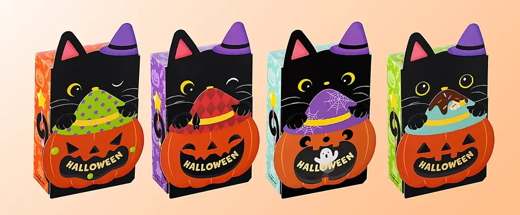 【銀座コージーコーナー】黒ねこやジャック・オ・ランタンを遊び心満載にデザイン。ハロウィン限定焼菓子ギフトが9月1日から登場♪ 画像 3