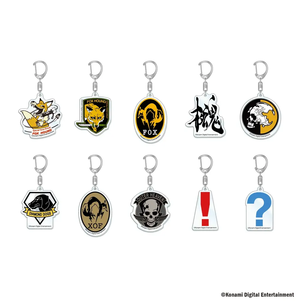 大人気ステルスアクションゲーム「METAL GEAR SOLID」シリーズ より、キーホルダーやタオルなど5商品が9月下旬より発売決定! 画像 2