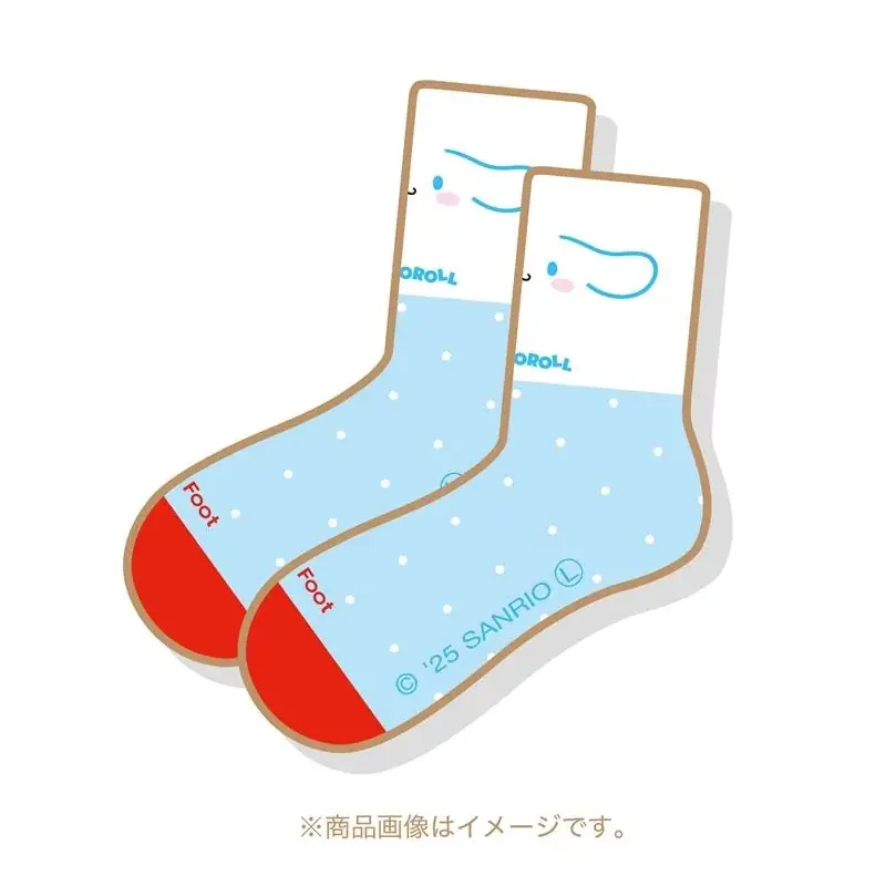 シナモロール づくしのベビーフットで楽しくフットケア！オリジナル靴下付きの限定パッケージで“ふわふわ素足”に。 画像 2