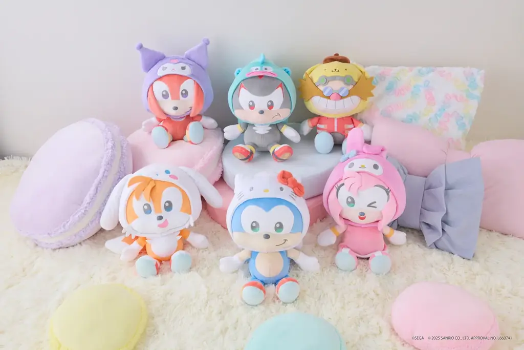 悶絶級のカワイイがこの秋登場!世界のソニックがハローキティとコラボした『SONIC & FRIENDS Sanrio characters(ソニック&フレンズ サンリオキャラクターズ)』 画像 3