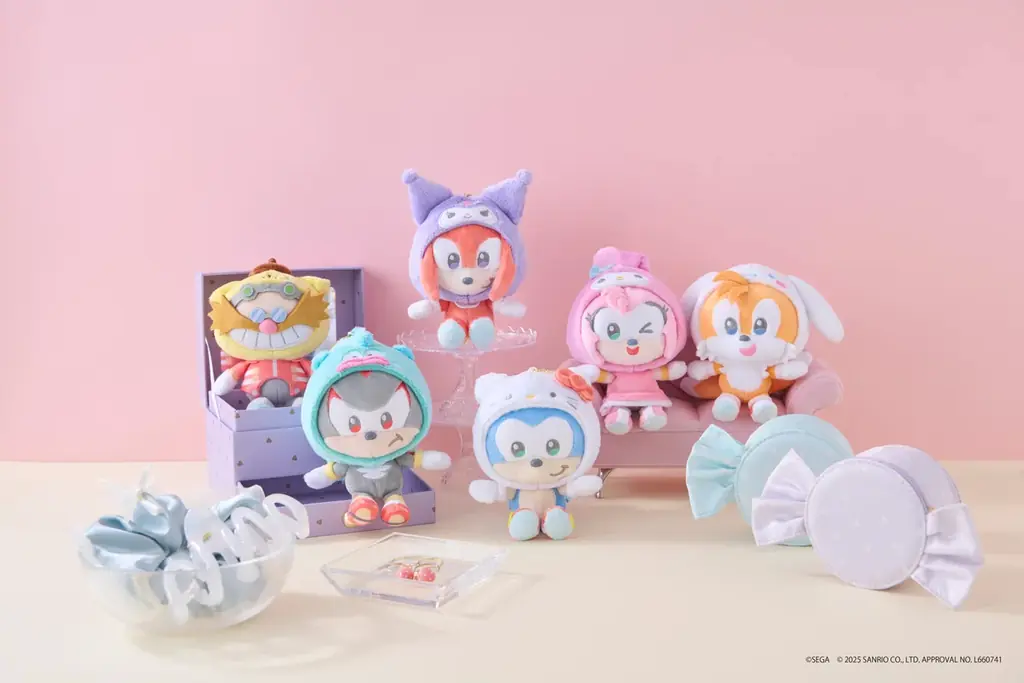 悶絶級のカワイイがこの秋登場！世界のソニックがハローキティとコラボした『SONIC & FRIENDS Sanrio characters(ソニック&フレンズ　サンリオキャラクターズ)』 画像 4