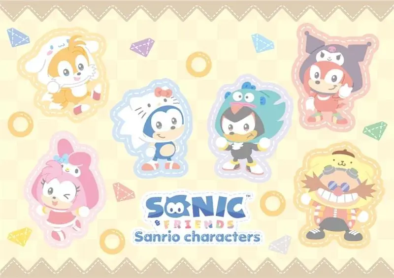 悶絶級のカワイイがこの秋登場!世界のソニックがハローキティとコラボした『SONIC & FRIENDS Sanrio characters(ソニック&フレンズ サンリオキャラクターズ)』 画像 5