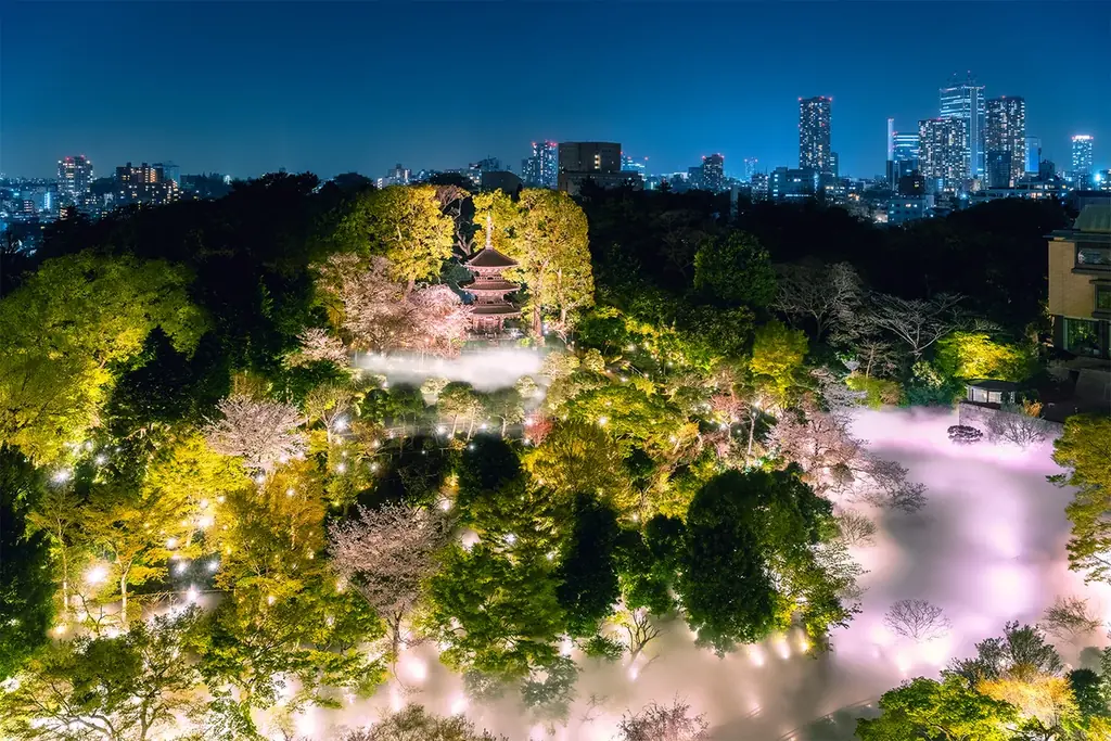 【ホテル椿山荘東京】移築100周年の三重塔と月が織りなす幻想的な秋の夜 今年は“満ち欠けする月”「TOKYO MOON ~雲と百年の月あかり~」を9月16日よりスタート 画像 11