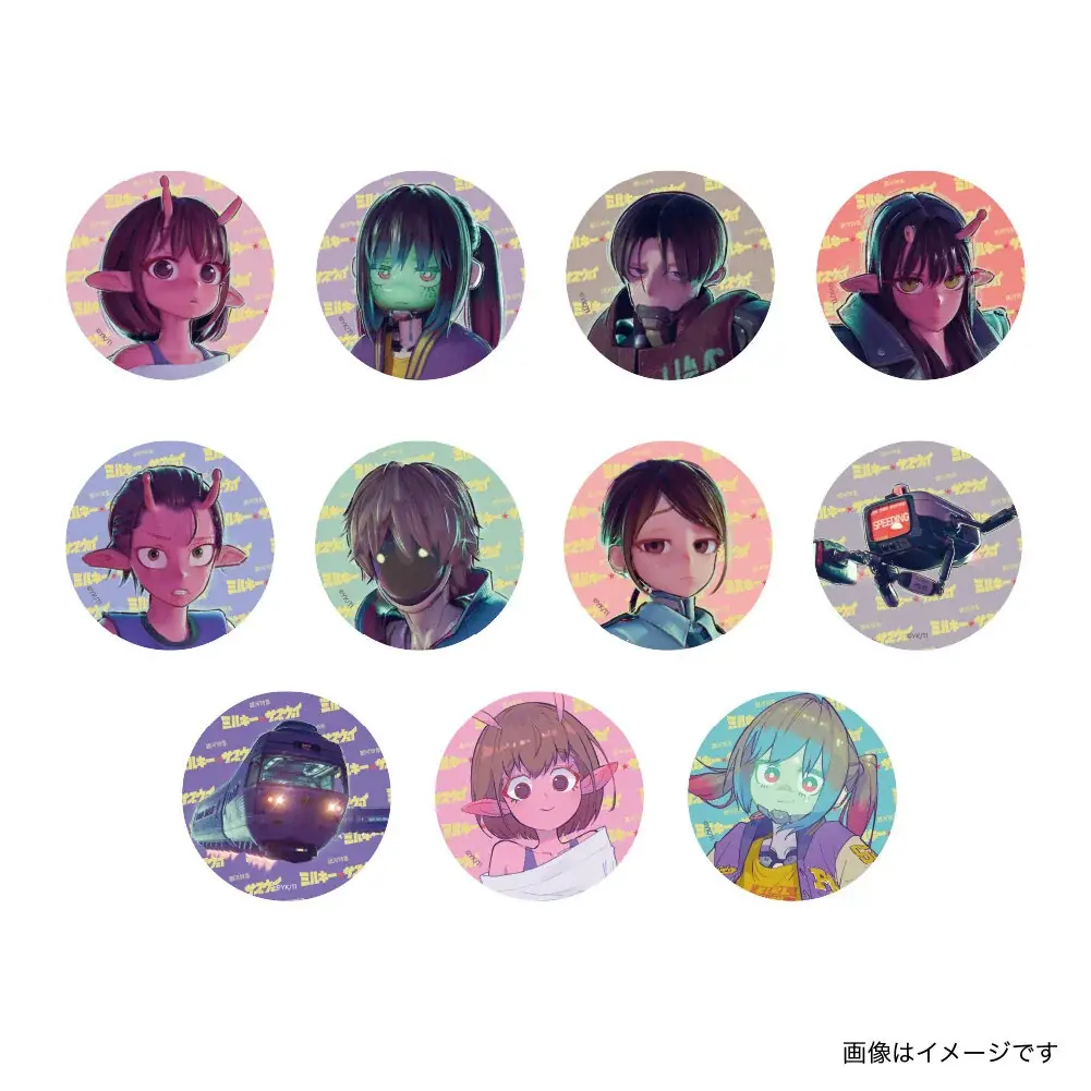 【銀河特急 ミルキー☆サブウェイ】ヴィレッジヴァンガード限定グッズ発売決定!! 画像 8