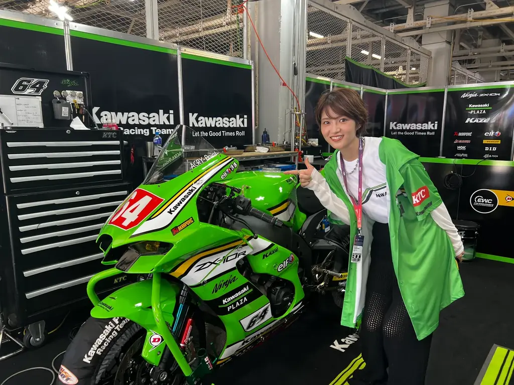 若月佑美の鈴鹿8耐初観戦