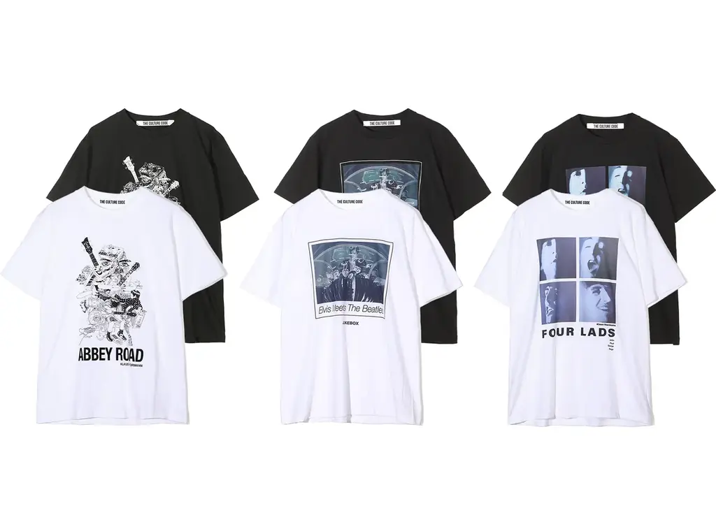 MEN’S BIGI （メンズビギ）設立50周年記念プロジェクト──THE CULTURE CODE × Klaus VoormannとのトリプルコラボTシャツを発売 画像 2