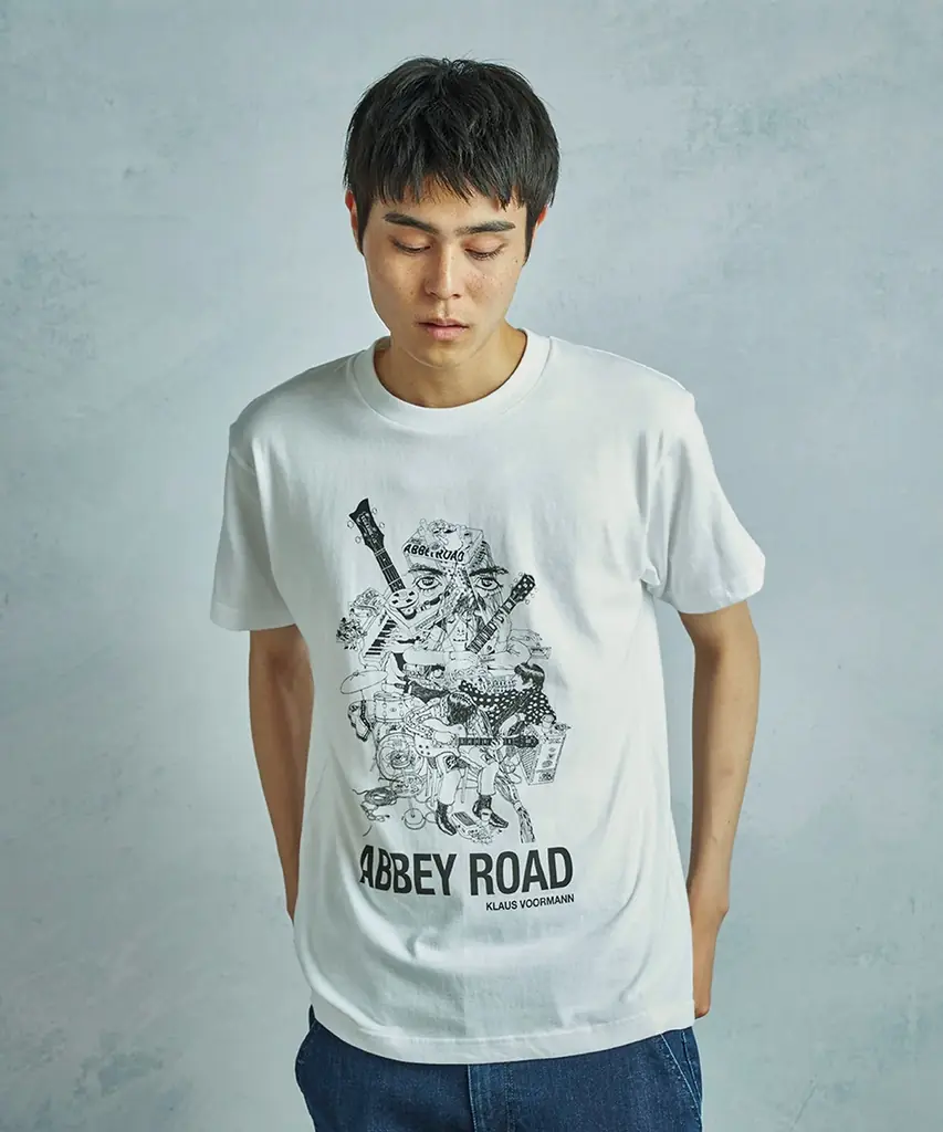 MEN’S BIGI （メンズビギ）設立50周年記念プロジェクト──THE CULTURE CODE × Klaus VoormannとのトリプルコラボTシャツを発売 画像 4