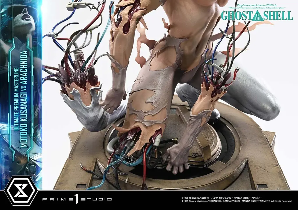 『GHOST IN THE SHELL / 攻殻機動隊』より、「草薙素子 VS アラクニダ」を1/4スケールで立体化 画像 8