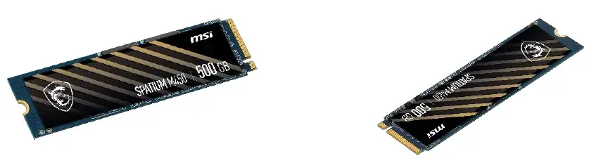 MSI、SPATIUMシリーズのPCIe Gen4対応 M.2 SSD「SPATIUM M450 PCIe 4.0 NVMe M.2 500GB V1」を発売 画像 2