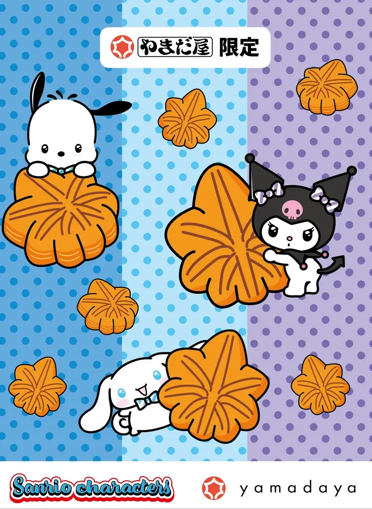 やまだ屋×サンリオ靴下コラボ、9/1発売　シナモロールら3種