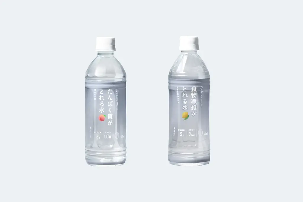 Cycle.me「たんぱく質がとれる水」「食物繊維がとれる水」、ロフトで販売開始。 画像 2