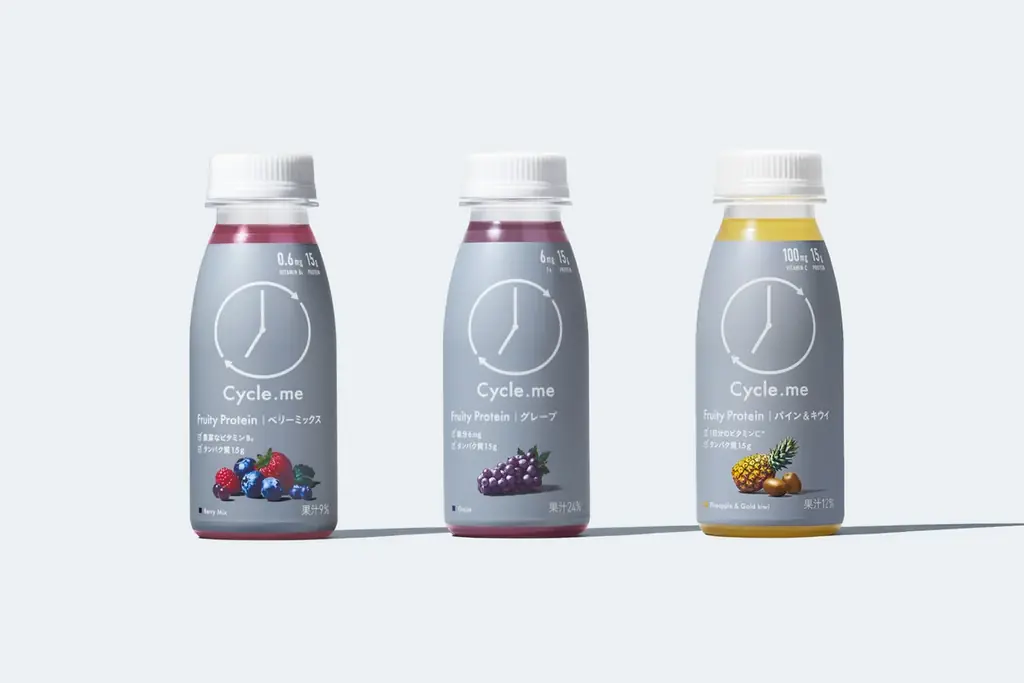 Cycle.me「たんぱく質がとれる水」「食物繊維がとれる水」、ロフトで販売開始。 画像 4