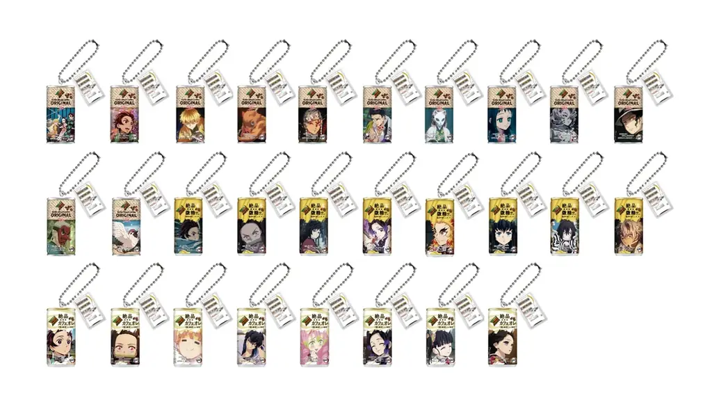 ~ダイドードリンコ×ガシャポン® コラボ第三弾~ 全28種の「鬼滅の刃」コラボ缶がミニチュアチャームになってガシャポン®に登場! 画像 2