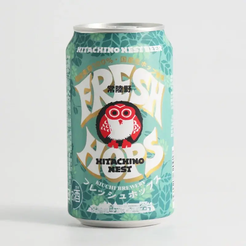 国産麦芽100%、生ホップを使用した常陸野ネストビール 「フレッシュホップス2025」 9月下旬数量限定販売 画像 2