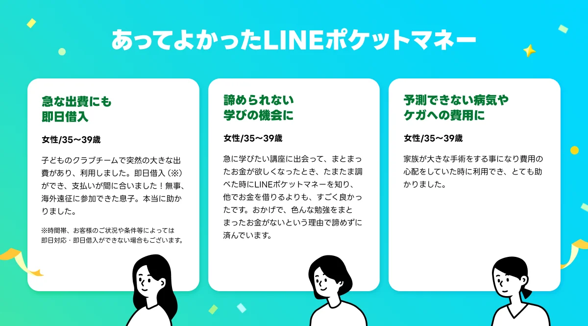 【LINEポケットマネー】サービス提供開始から6周年を迎え、累計貸付実行額2,600億円を突破 画像 4