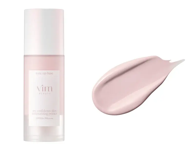 <vim BEAUTY>待望のカラーコントロール下地が全国店頭発売開始!カラー効果とシルバーパール配合で透明感を底上げ! 画像 2