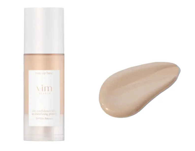 <vim BEAUTY>待望のカラーコントロール下地が全国店頭発売開始!カラー効果とシルバーパール配合で透明感を底上げ! 画像 5