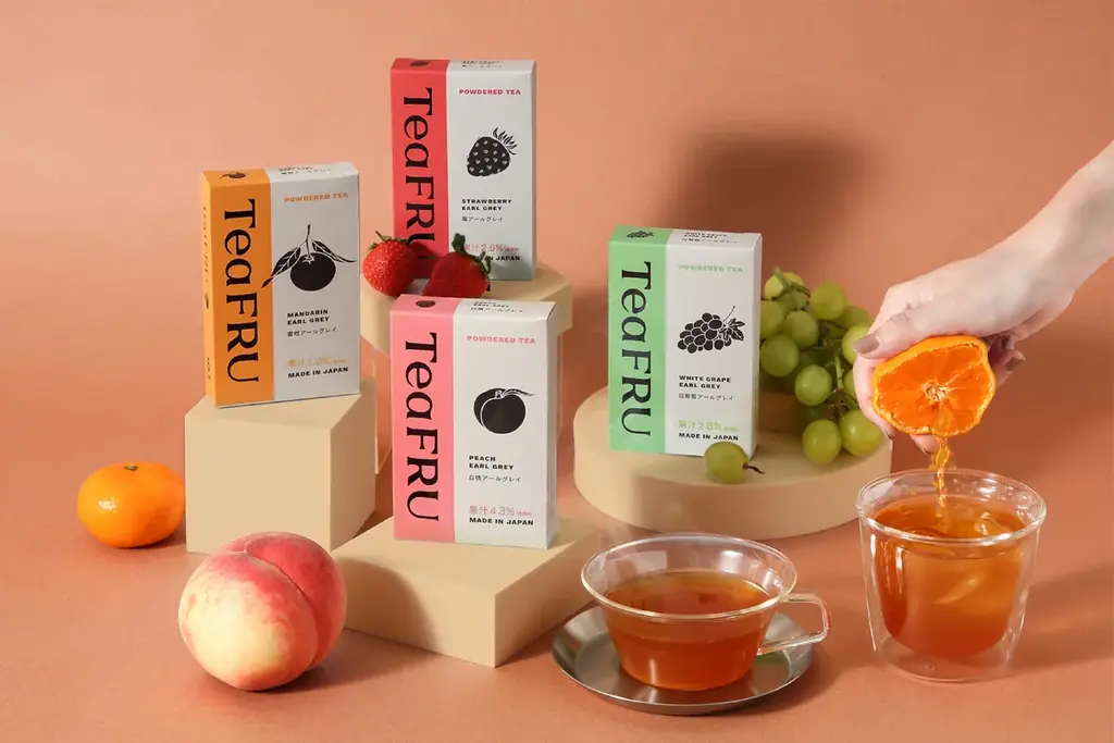 9月3日発売　INICの粉末フルーツティー『TeaFRU』誕生