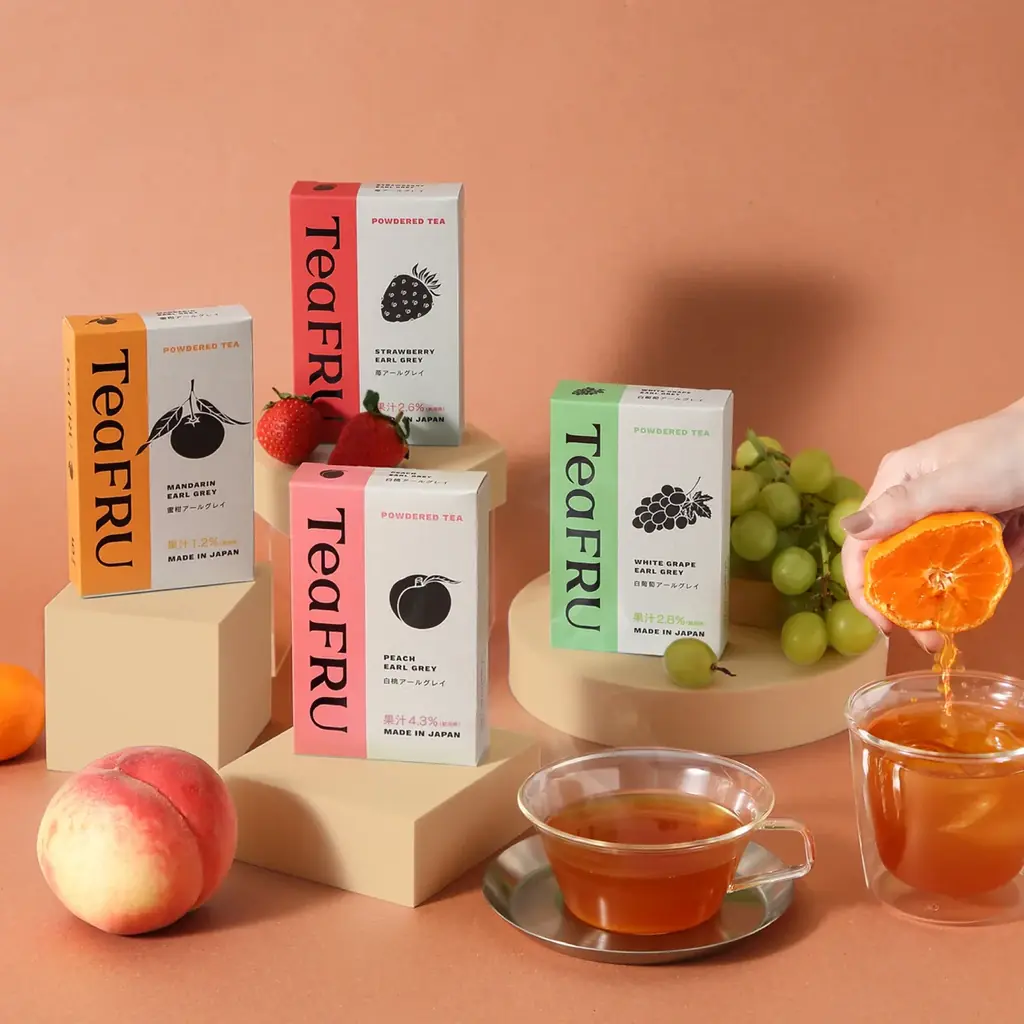 【農園で果実をほおばる香りと充足感】INIC coffeeのパウダーフーズフォレストから初の「紅茶」の新ブランド！濃厚さを楽しむフルーツティー「TeaFRU（ティーフル）」を2025年9月3日に新発売 画像 5