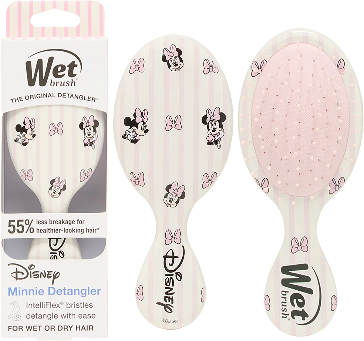 あなたはどっち派? 全米で大人気の『WetBrush®️(ウェットブラシ)』にキュートな「ミニー&デイジー」デザインが新登場! 画像 4