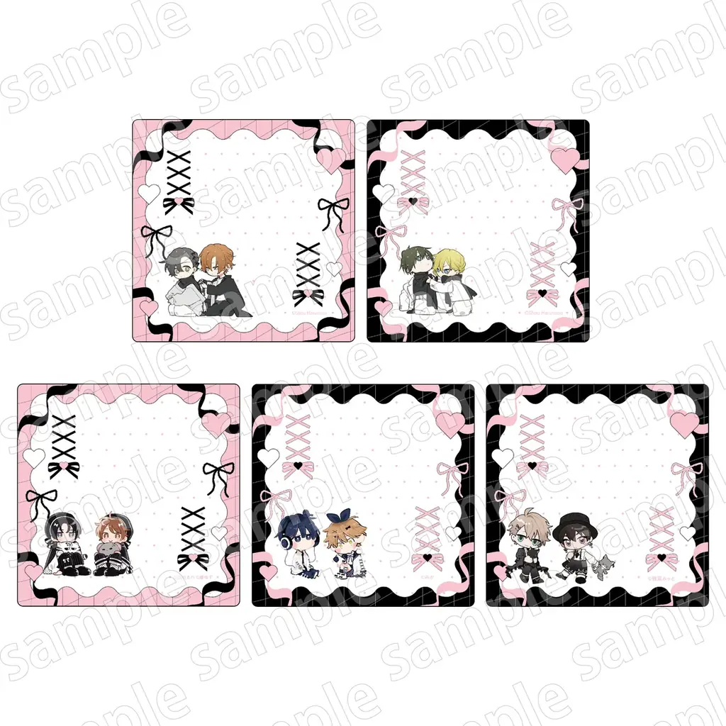 「ゆるキュンBL -BLACK&PINK-　グッズフェア in アニメイト」開催！ 描き下ろしイラストを使用した新商品が発売！ 画像 9