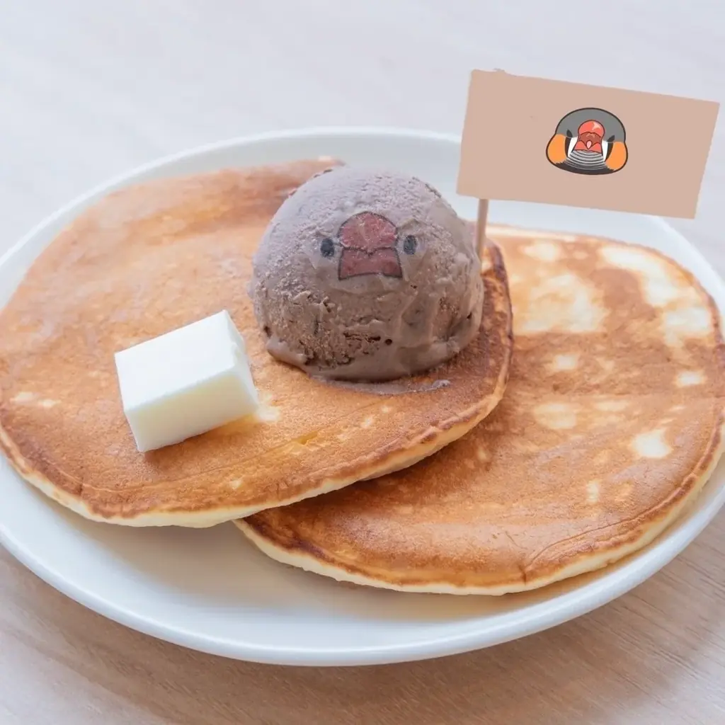 「モット!キャル喫茶」9/1からSTART!文鳥・キンカチョウ・ジュウシマツと楽しむ♪ふくふく堂さんイラスト再現メニューで純喫茶気分を 画像 4