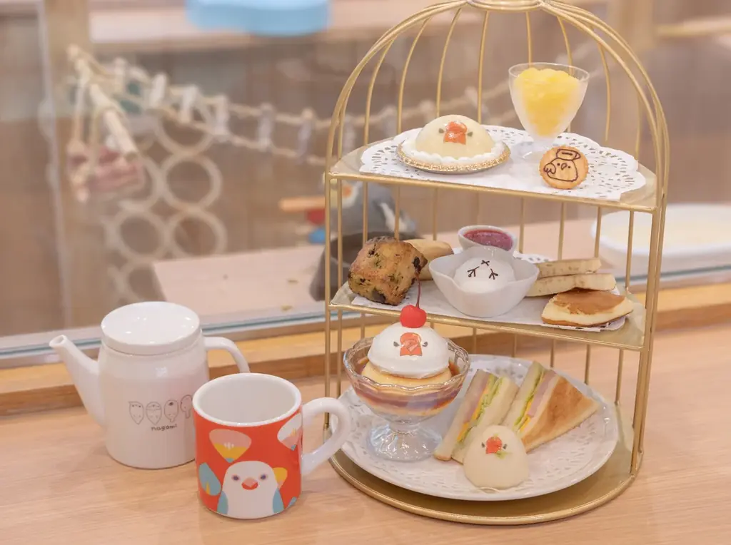「モット!キャル喫茶」9/1からSTART!文鳥・キンカチョウ・ジュウシマツと楽しむ♪ふくふく堂さんイラスト再現メニューで純喫茶気分を 画像 9