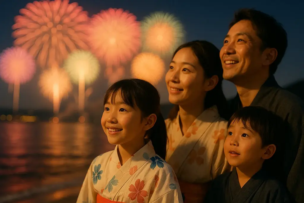 大曲の花火をスマホで撮って即プリントする方法