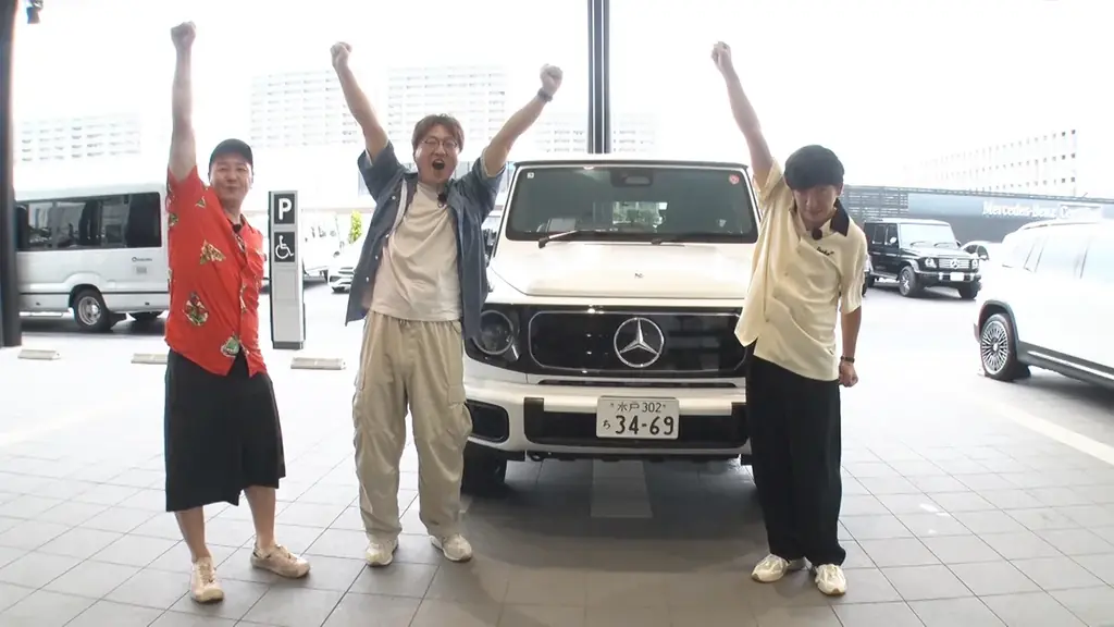 純烈・酒井一圭とベンツに乗って昭島市へドライブ! 『向井長田のくるま温泉ちゃんねる』 画像 4