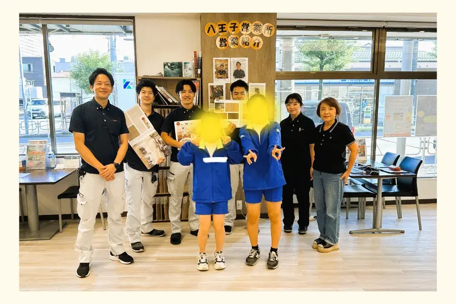 9月4・5日開催　八王子で中学生がリフォーム営業体験