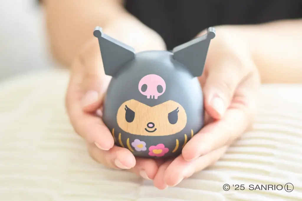 【株式会社ニチガン】ハローキティ、マイメロディ、クロミの木製だるまが新発売！ 画像 10