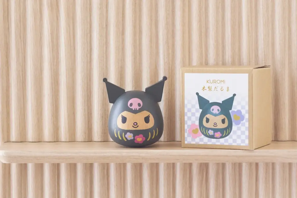 【株式会社ニチガン】ハローキティ、マイメロディ、クロミの木製だるまが新発売！ 画像 12