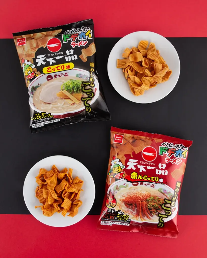 こってり美味しいコラボ!!大好評コラボ企画「天下一品」×ベビースターが今年も期間限定で登場！ 画像 1