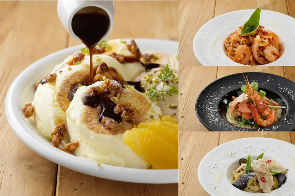 ドレモルタオ9月限定：カフェオレパンケーキと栗パルフェ