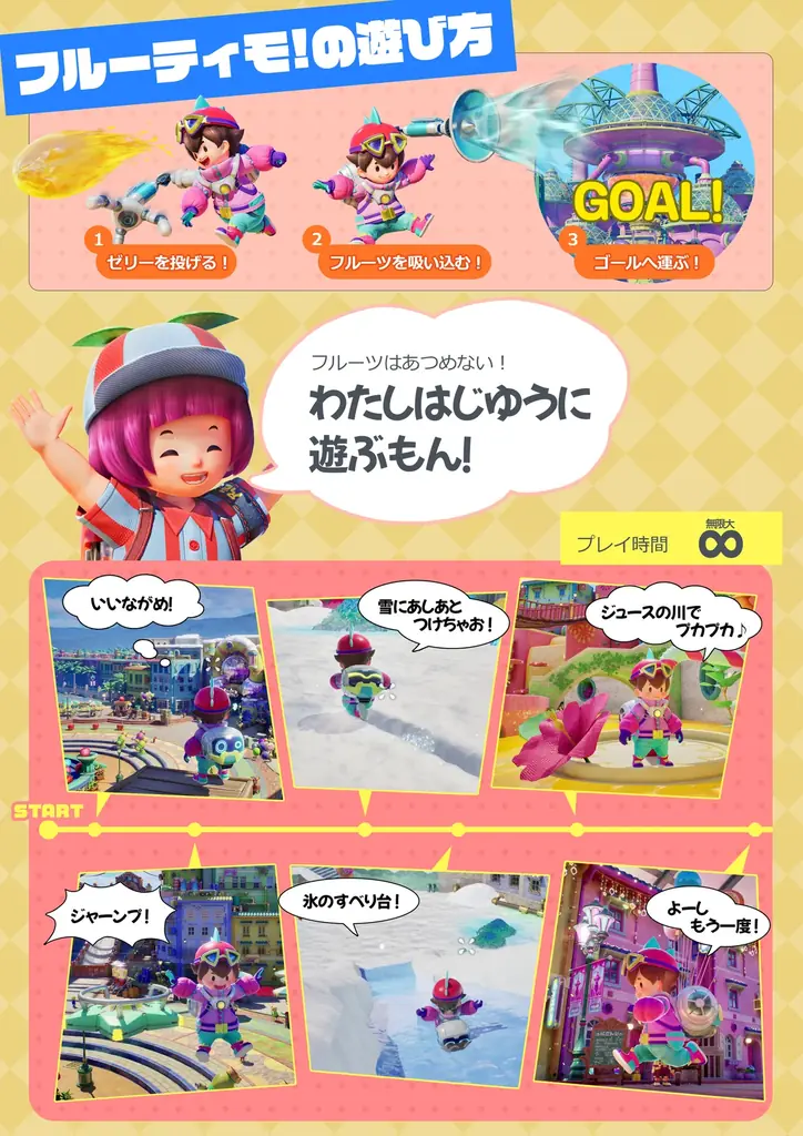 【2025年9月18日発売決定！】親子で遊べるフルーツ探索アクション『フルーティモ！（Fruitimo!）』～東京ゲームショウ2025に出展～ 画像 4