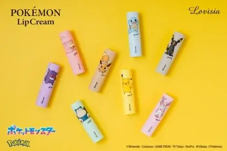 モンスターボール刻印入りでシック&キュートなLovisiaポケモンリップクリームが新発売 画像 5