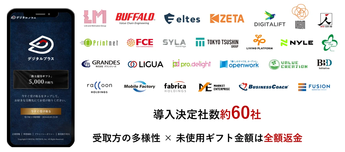 QLSホールディングスが株主優待としてデジタルギフト®を採用 画像 3