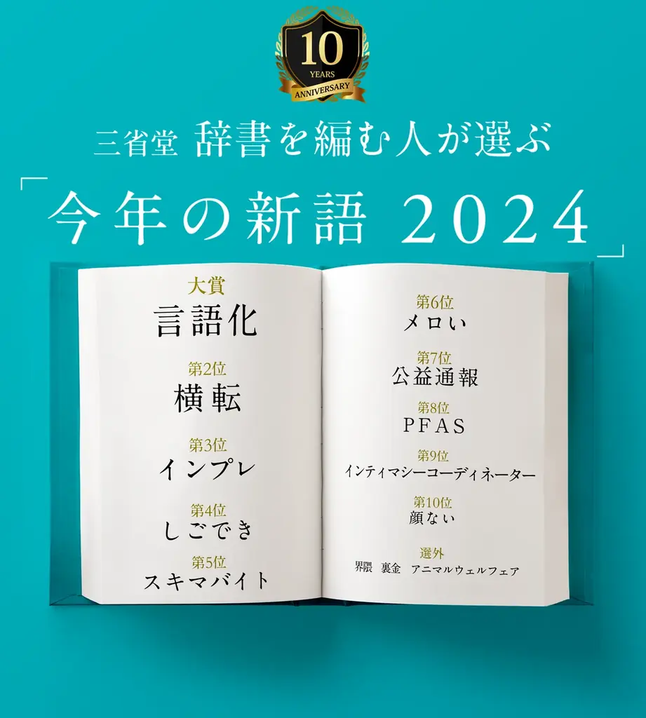 辞書の三省堂、「今年の新語2025」の一般公募を開始! 画像 2