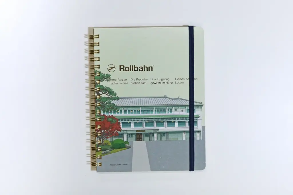 【限定販売】Rollbahnと日光金谷ホテルがコラボしたオリジナルノートが9月発売 画像 1