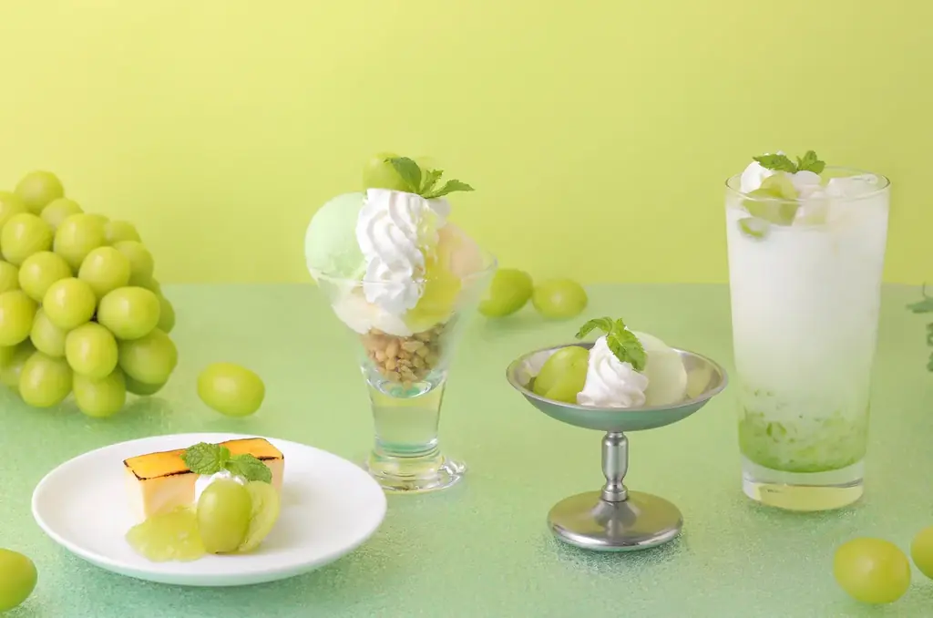 フロートの『あたま』シリーズ、旬のマスカットが登場！ステーキ宮のシャインマスカットフェア 画像 1