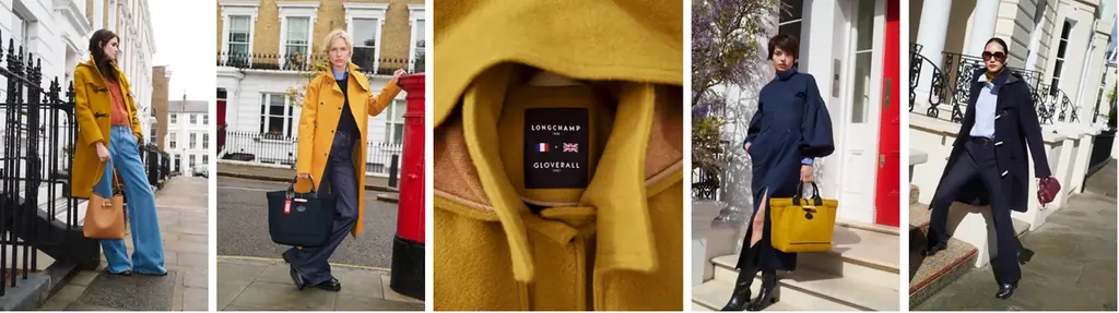 フランスとイギリスのサヴォアフェールが宿るコラボコレクション 「LONGCHAMP x GLOVERALL（ロンシャン x グローバーオール）」が2025年9月2日（火）新登場 画像 1